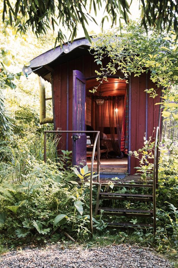 Les Cabanes Des Marais La Madelaine-sous-Montreuil Eksteriør bilde